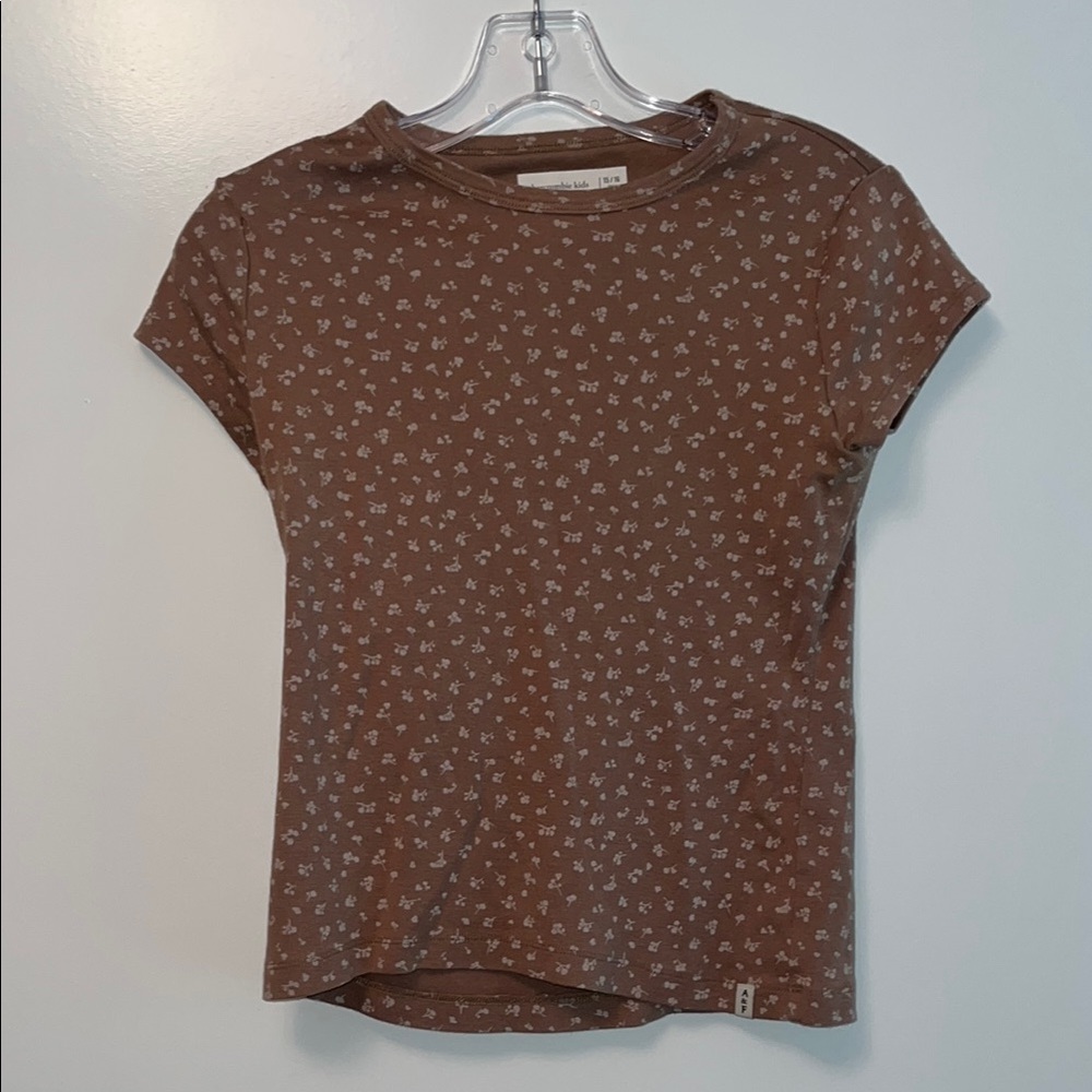 Abercrombie Kids Brown Floral Top